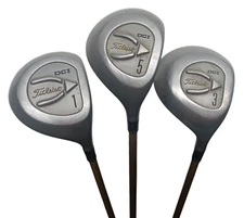 Titleist DCI Driver Bundle / A-Flex Senior Graphite - RH - 1 / 3 / 5 Woods