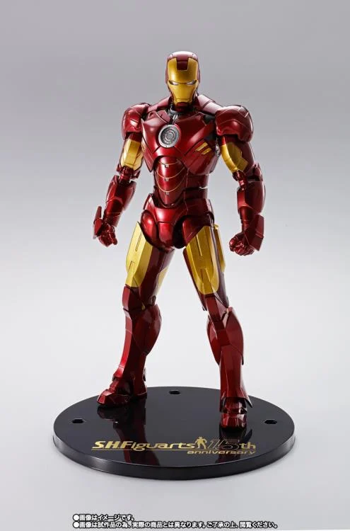 BAS65762: BANDAI S.H.Figuarts IRON MAN MK-4 15th anniversary