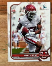 2021-22 Bowman University #17 Marvin Mims Denver Broncos