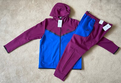 Nike NSW Tech Fleece Sportswear Tracksuit Set Hoodie u0026Pants Large Rare  Colourway | eBay