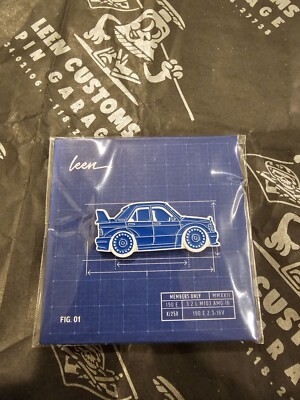 Leen Customs Mercedes 190 E Blue Print