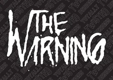The Warning vinyl decal sticker Car Truck Hard Rock Band Logo Heavy Metal