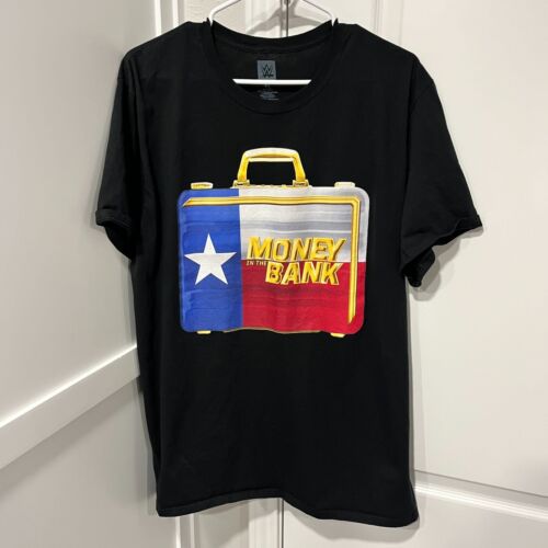 WWE Money In The Bank Shirt Mens XL I Was There Ft Worth Tx Black 2021