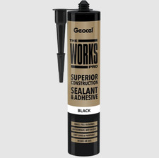 GEOCEL THE WORKS SEALANT & ADHESIVE BLACK