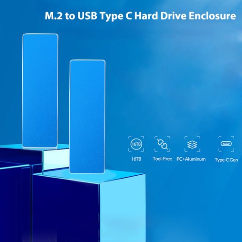 M.2 SATA SSD 6Gbps External Enclosure Box for 2230/2242/2260/2280 - Afbeelding 10 van 15