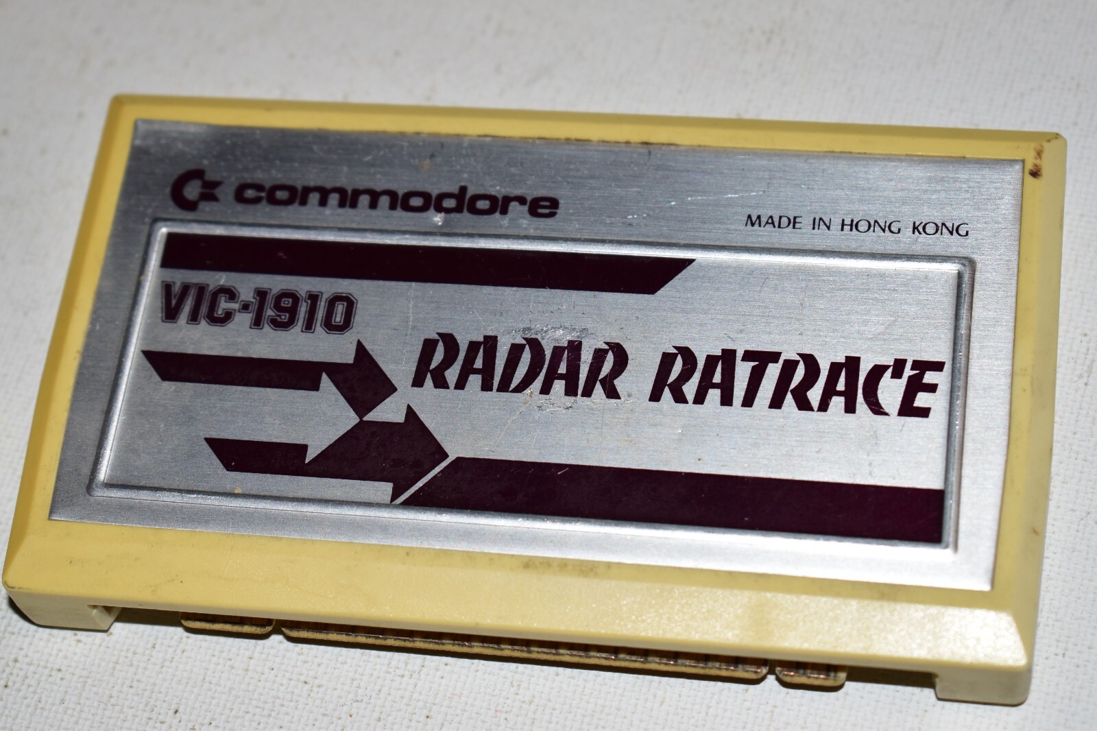 Vintage Commodore VIC-1910 Radar Ratrace Game Cartridge for VIC-20 | eBay