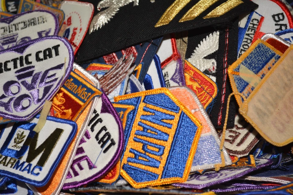 PREMIUM 20 NOS Authentic Vintage Patch Bulk Lot Car Tobacco Trucking Beer Retro - Image 2 of 3