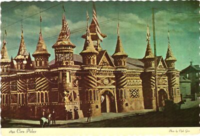 Vintage Postcard 4x6- Corn Palace, Mitchell, SD UnPost 1960-80s