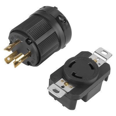  Twist Lock Plug & Socket With Large Contact Area Power BEL