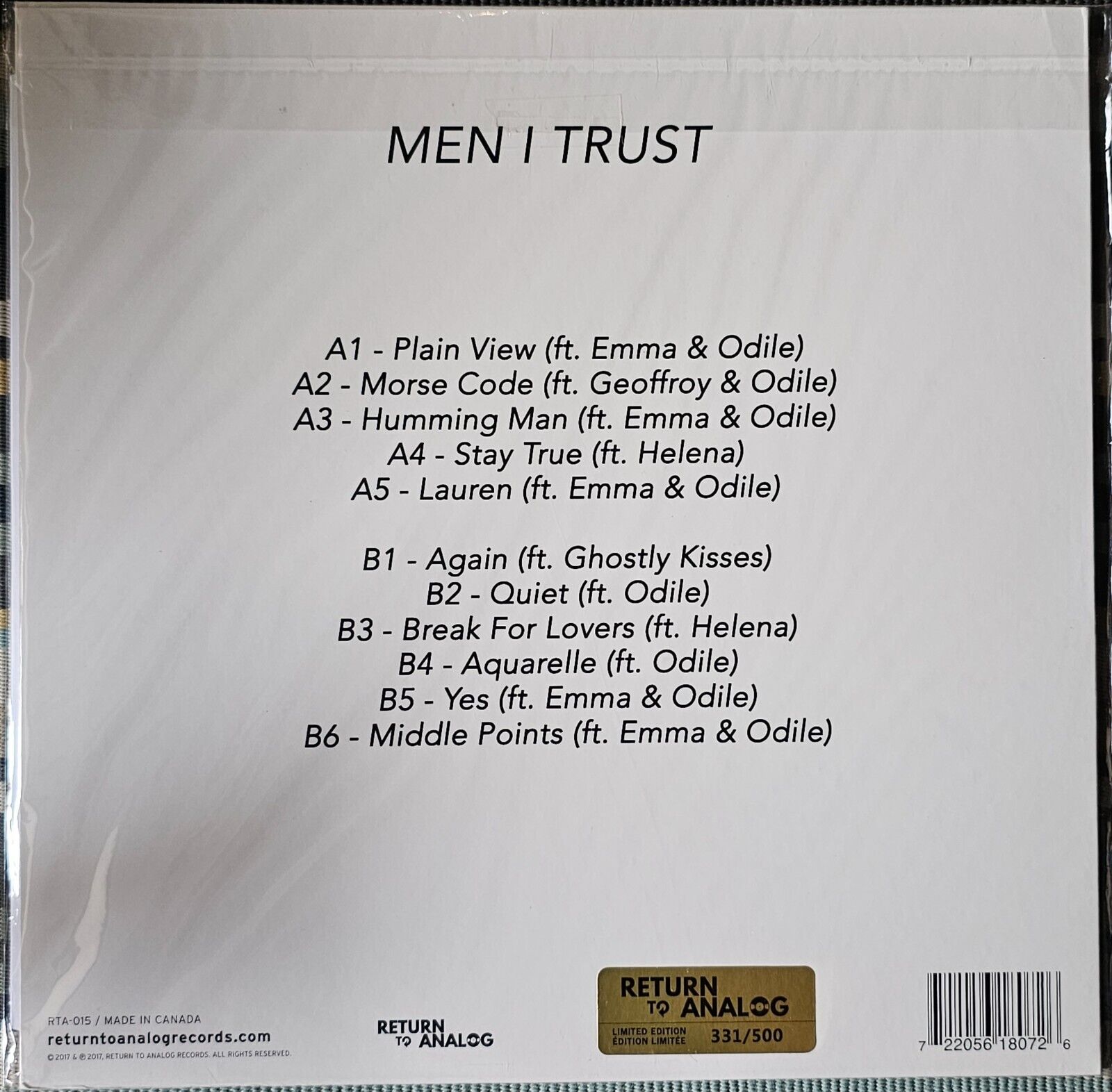 Vinyl, CDs & Cassettes - Shop Men I Trust