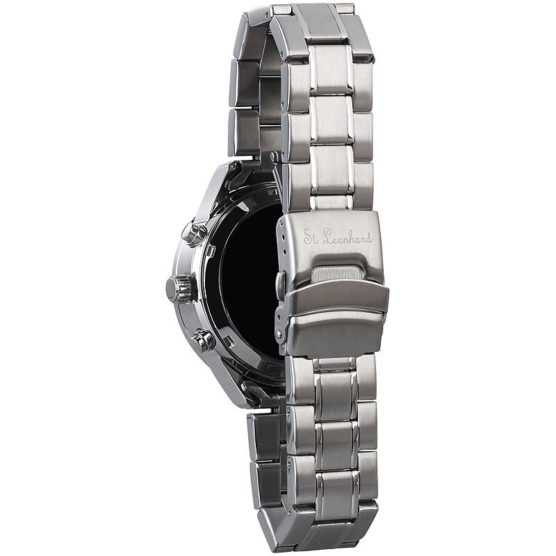 Leonhard Herren-Funk-Chronograph, Solarbetrieb, ATM