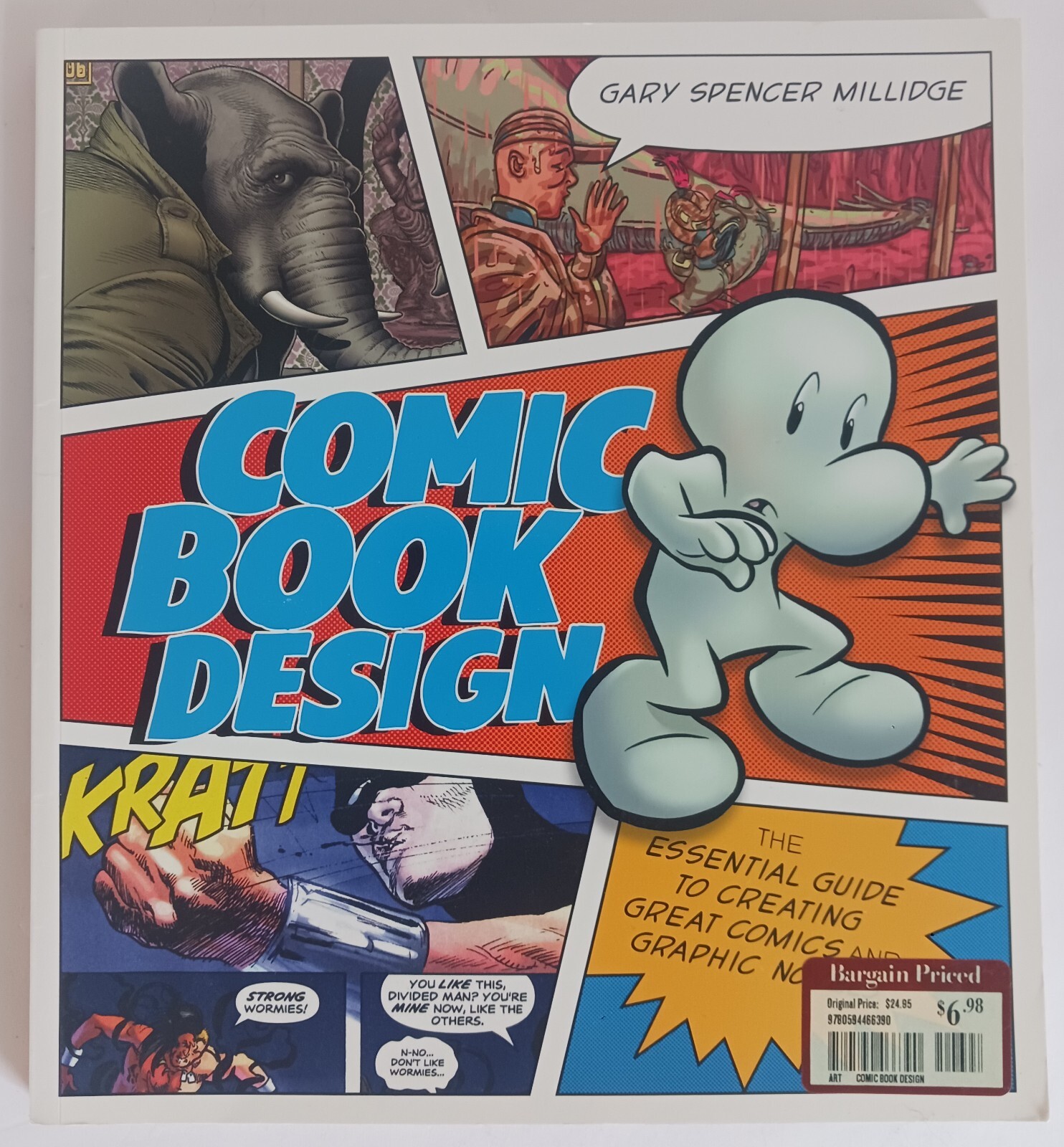 Comic Book Design: The - Paperback, by Gary Spencer Millidge - Like NEW