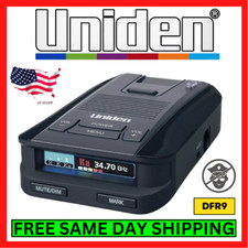 Uniden DFR9 Super Long Range Laser and Radar Detector with Built-in GPS and OLED