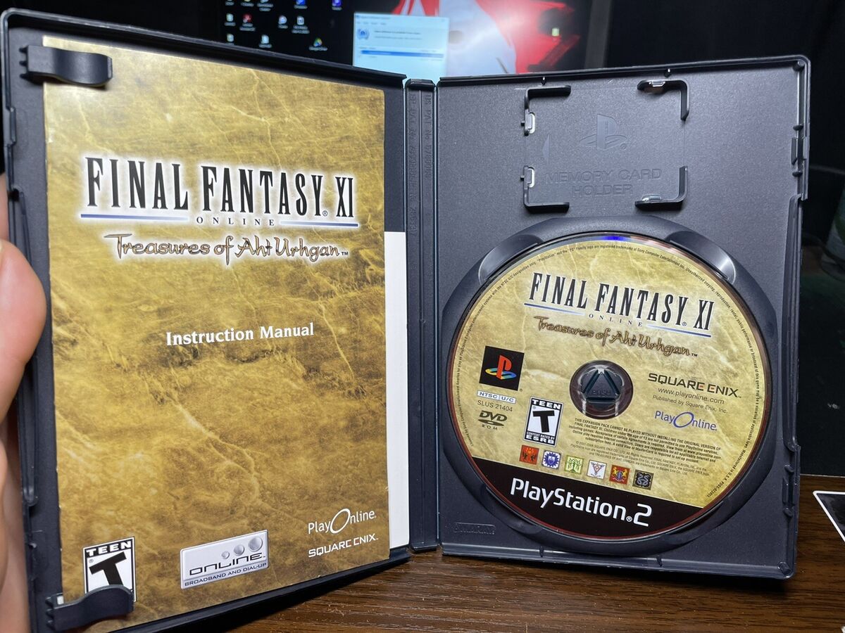 Final Fantasy XI Online & 2 Expansions Lot (Sony PlayStation Final Fantasy XI Online & 2 Expansions Lot (Sony PlayStation