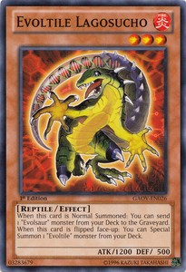 Evoltile Lagosucho - GAOV-EN026 - Common - 1st Edition x3 - Near Mint