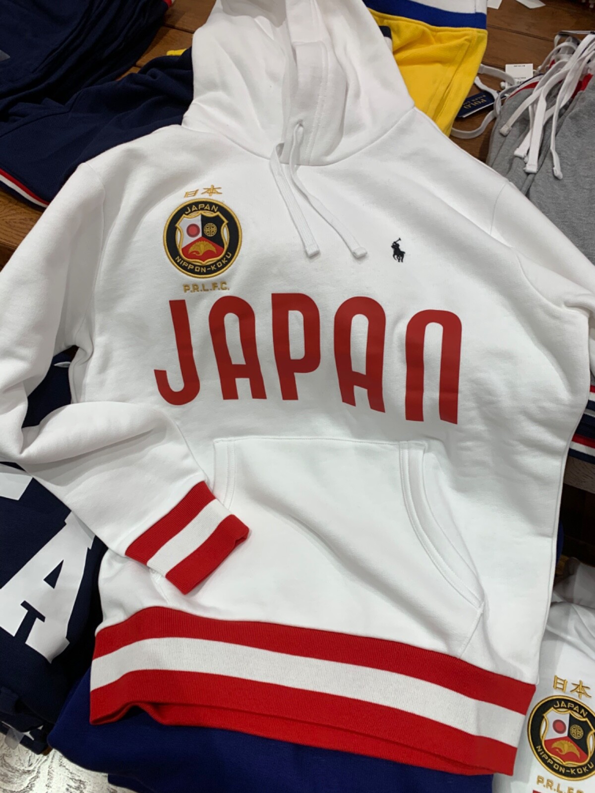 NWT Polo Ralph Lauren WHITE JAPAN World 