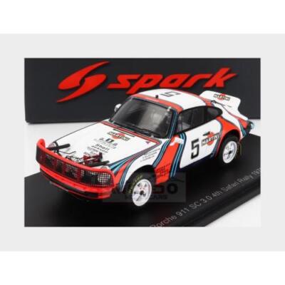 1:43 SPARK Porsche 911 Sc 3.0 Martini #5 Rally East African Safari
