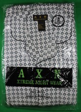 Pajamas - Men's AXN - Xtreme Night Wear - Small - 100 Cotton - New