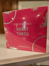 Pure Romance Heart Throb New Sealed In Box Bullets And Heat Packs
