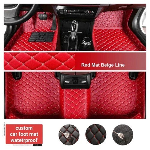 For Acura NSX Models Car Floor Mat Carpets Waterproof Pu Leather Mats All-season - Picture 31 of 34