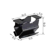 5 x Halteclip Mittel-Konsole Armlehne Schalter Instrumente für VW Audi 4A0853107