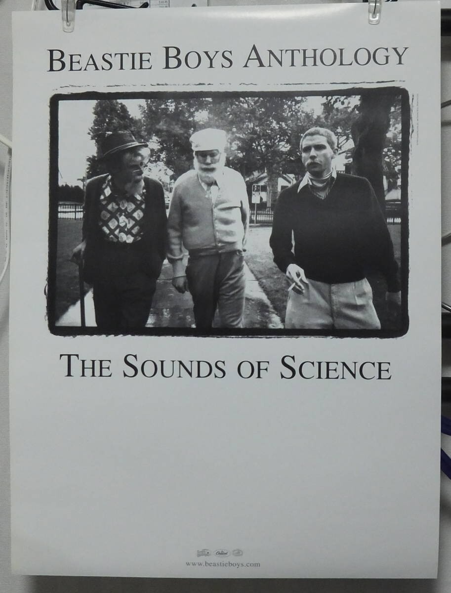 BEASTIE BOYS ANTHOLOGY THE SOUNDS OF SCIENCE Double Sided Poster 24" x