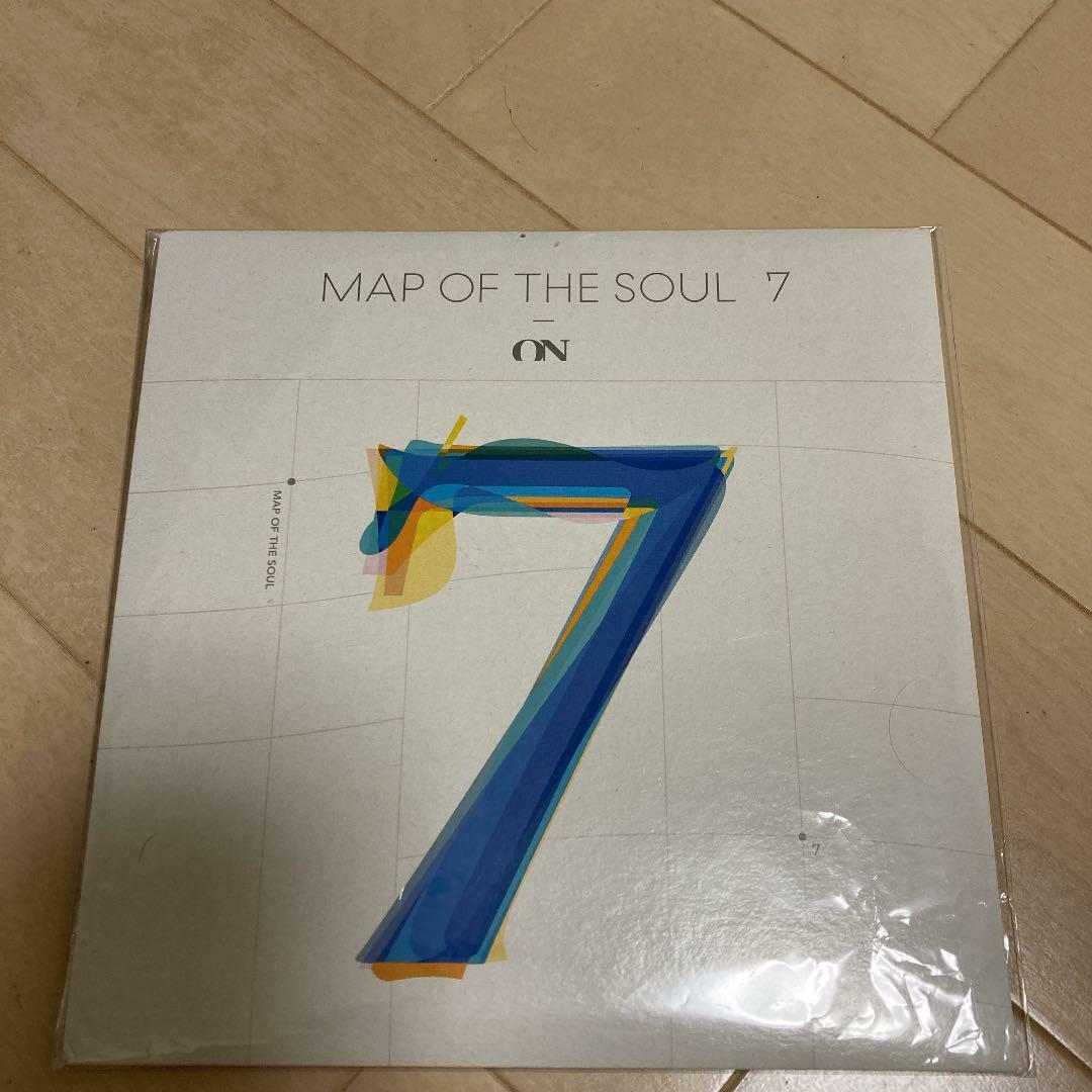 BTS Map Of the Soul 7 On 7 Inch Vinyl Limited Black 7