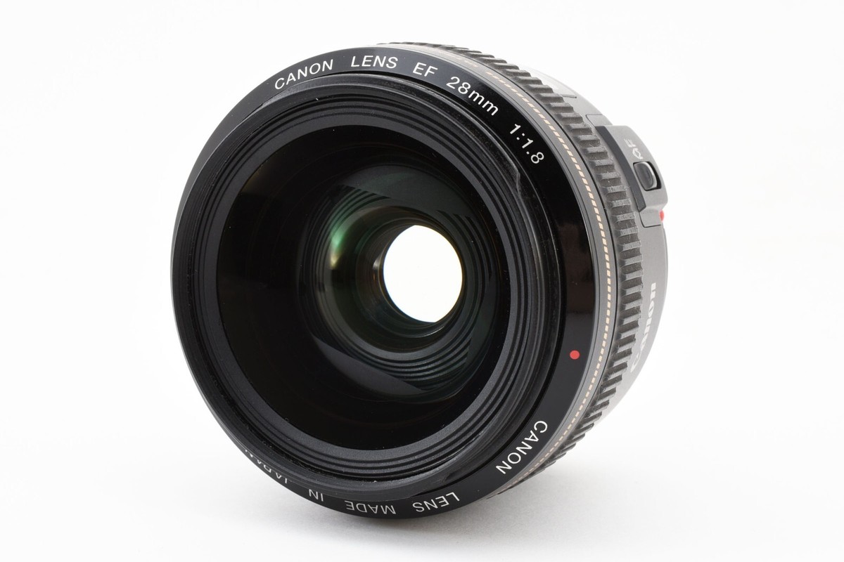 【美品】キャノン 単焦点レンズ EF28mm F1.8 USM Canon Single Focal Length Lens EF28mm F1.8 USM Full Size