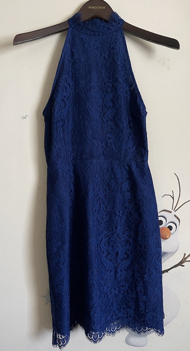 NWT BB Dakota Blue Lace Dress Size 0 | eBay