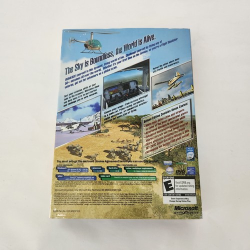 Microsoft Flight Simulator X Deluxe Edition PC DVD Windows with Product Key - Picture 6 of 10