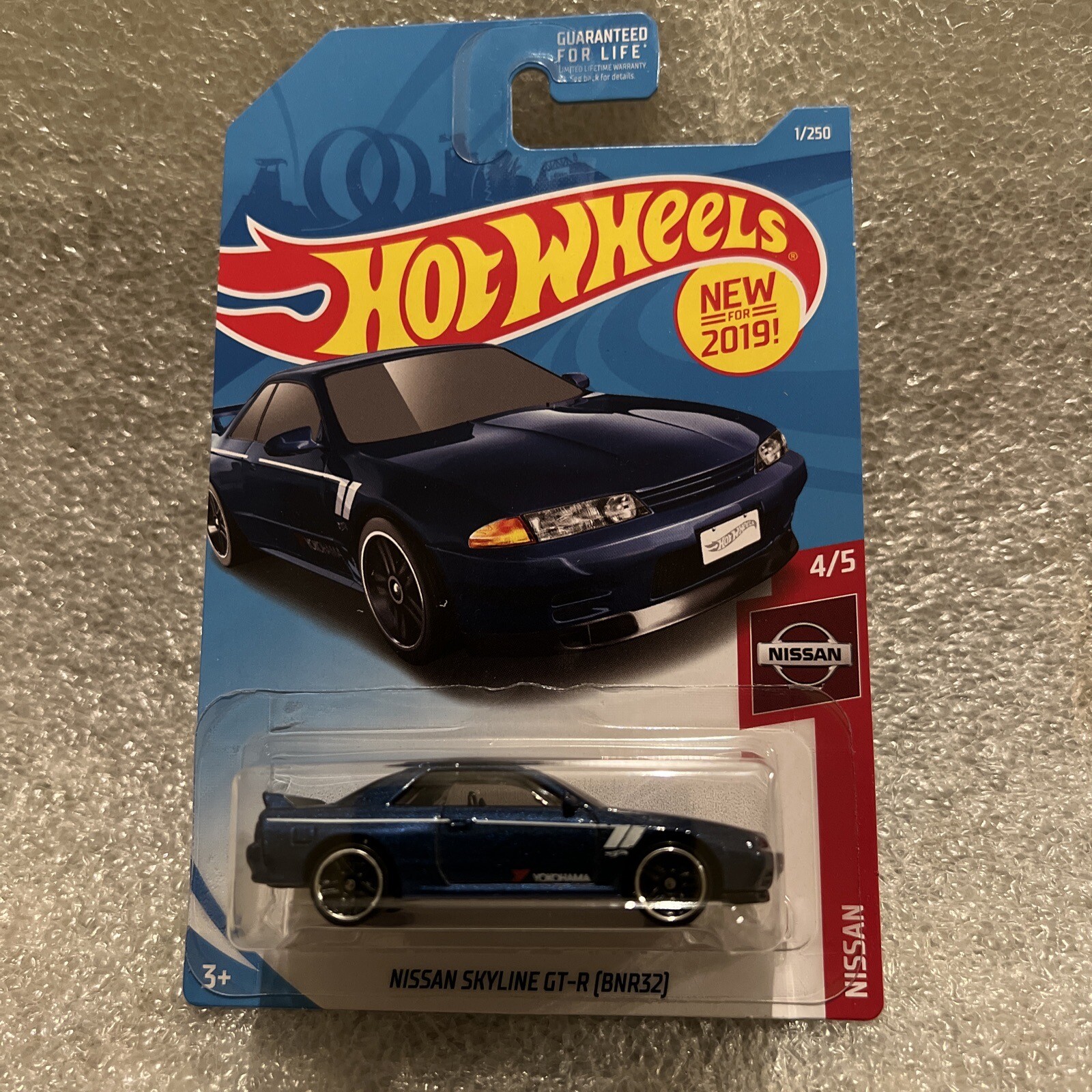 2019 Hot Wheels Nissan Series #4/5! Nissan Skyline GT-R (BNR32) #J