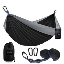 Camping Hammock 500 lbs Capacity, Portable Hammocks with Tree Straps  Attached