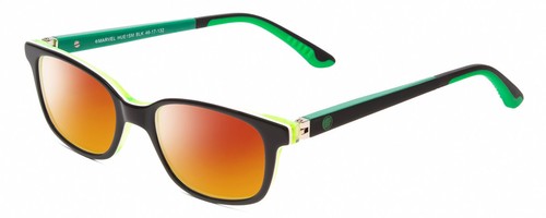 Marvel KIDS HUE1SM Hulk Unisex Polarized Sunglasses Black White Neon Green 46 mm - Picture 3 of 8