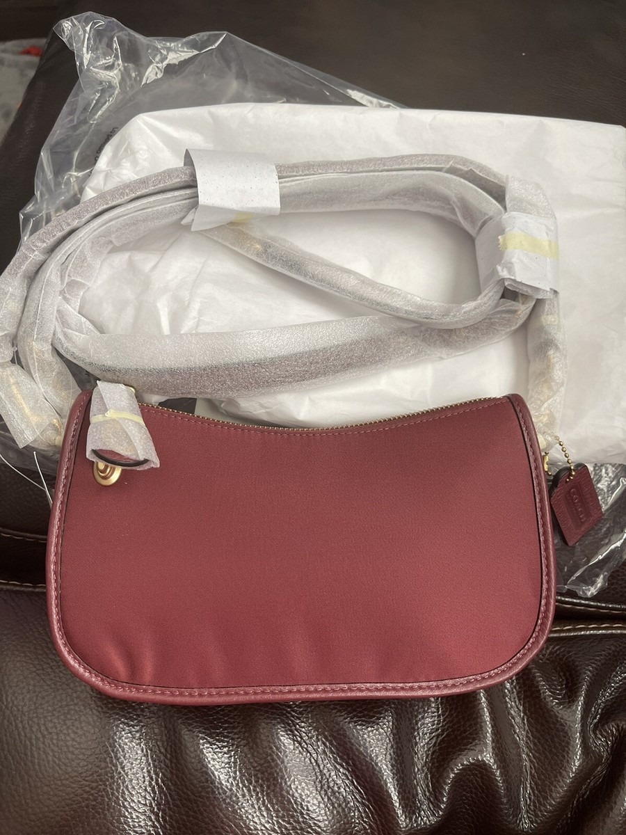 swinger convertible leather crossbody bag coach