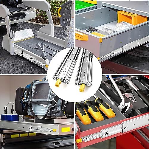 Heavy Duty Drawer Slides, 18 20 22 24 26 28 30 32 34 36 38 40 44 48 60 Inch 5...