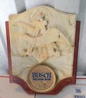 Busch Bavarian Beer Faux Marble Plaque/ Sign Vintage nice collectible