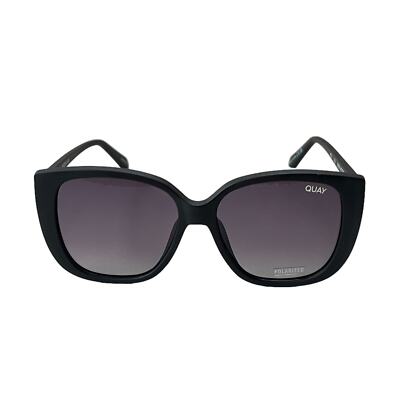 Quay Australia Ever After Sunglasses Matte Black Smoke  display picture 3