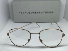 Retrosuperfuture 0D0 Numero 07 Oro Bianco Frame Size 51mm Optical NIB