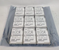 Lot of 9 HGST HUC109090CSS600 900GB 10K 2.5" SAS Hard Drives