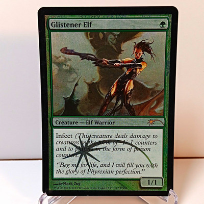 Magic: The Gathering Glistener Elf FNM Promos Foil Promo Creature EN