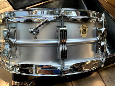 1966 10 lug Ludwig acrolyte in excellent condition, beautiful vintage snare drum