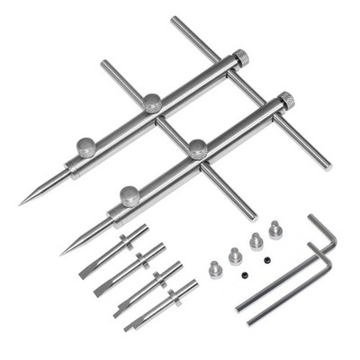 eTone Ultra Fine Photo Accessories Anti-Magnetic 3 Tips, Silver color3