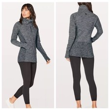 LULULEMON Radiant Jacket ll Heathered Core Dark Gray W4AOWS size 6