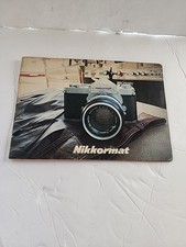 NIKON NIKKORMAT SALES BROCHURE/163497 Vintage Very Rare