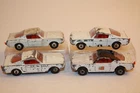 4 Vintage 1966-70 Matchbox Lesney 1-75 / Superfast Ford Mustang Fastback Cars #8
