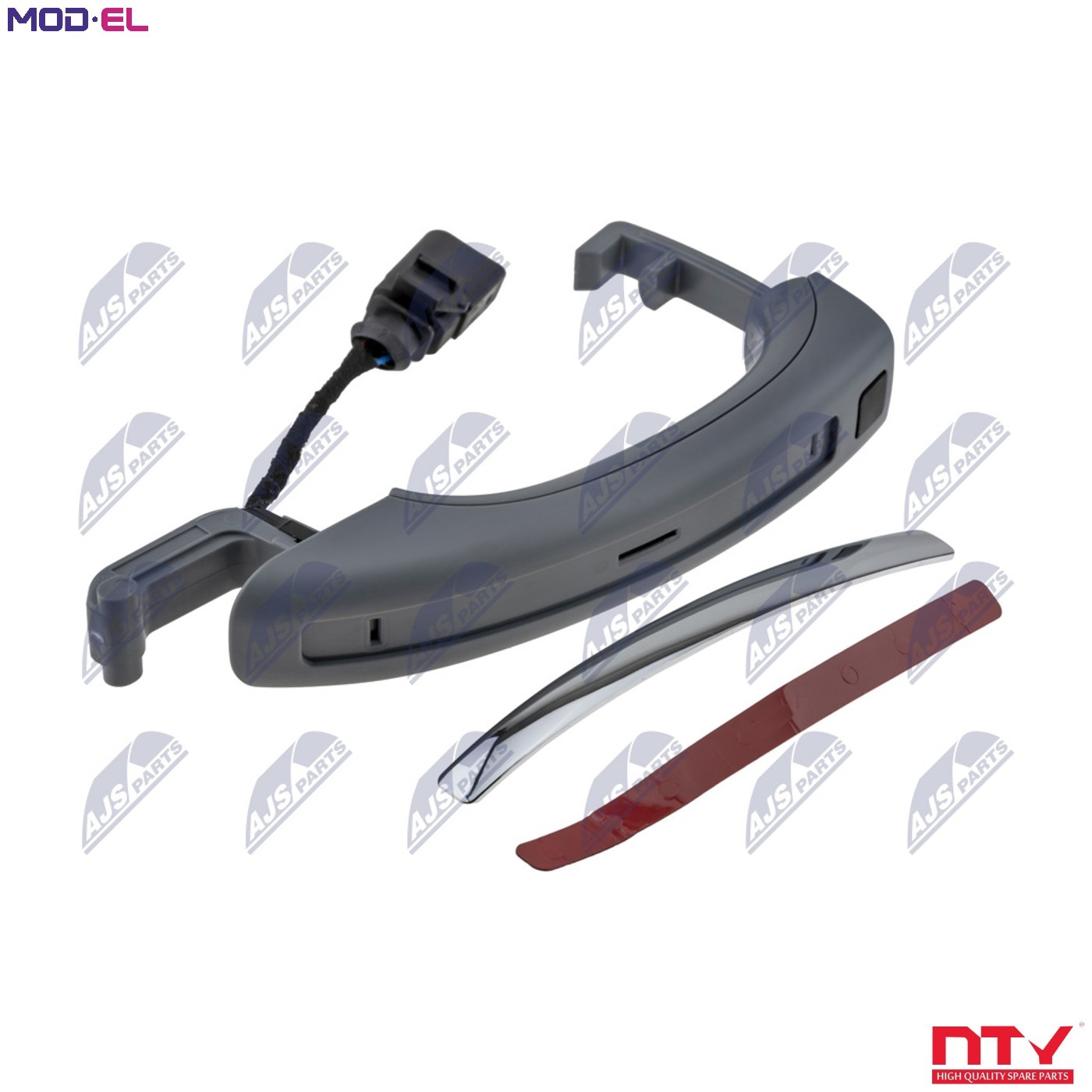 4x ✅Fits NTY EZC-AU-229 EXTERIOR DOOR HANDLE AUDI Q7 2010-/CHROME/ ⭐UK Seller⭐ - Image 7