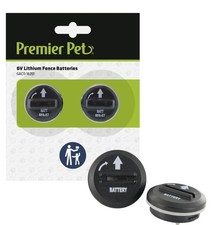 Premier Pet 6V Lithium In-Ground Wireless Fence Batteries GAC11-16351 - 8 Pack