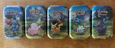 Pokemon Ascended Heroes Mini Tin Lot - Full Set of 5 - New  Factory Sealed
