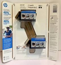 Genuine HP 902XL T0A40BN High Yield Black Ink Cartridge 2 Pack 7/2025 OEM Sealed