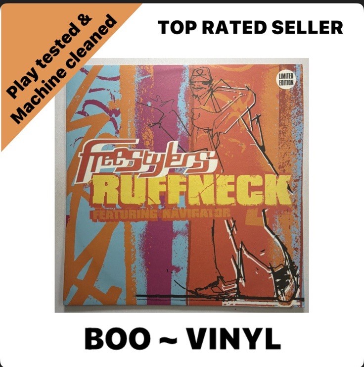 Freestylers - Ruffneck 12” Ltd Edition Big Beat Vinyl Record VG+ / EX